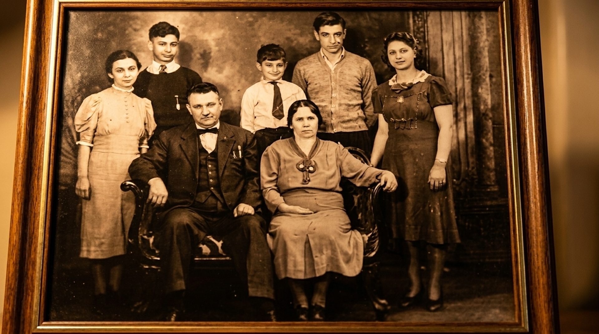 Hard working immigrant family